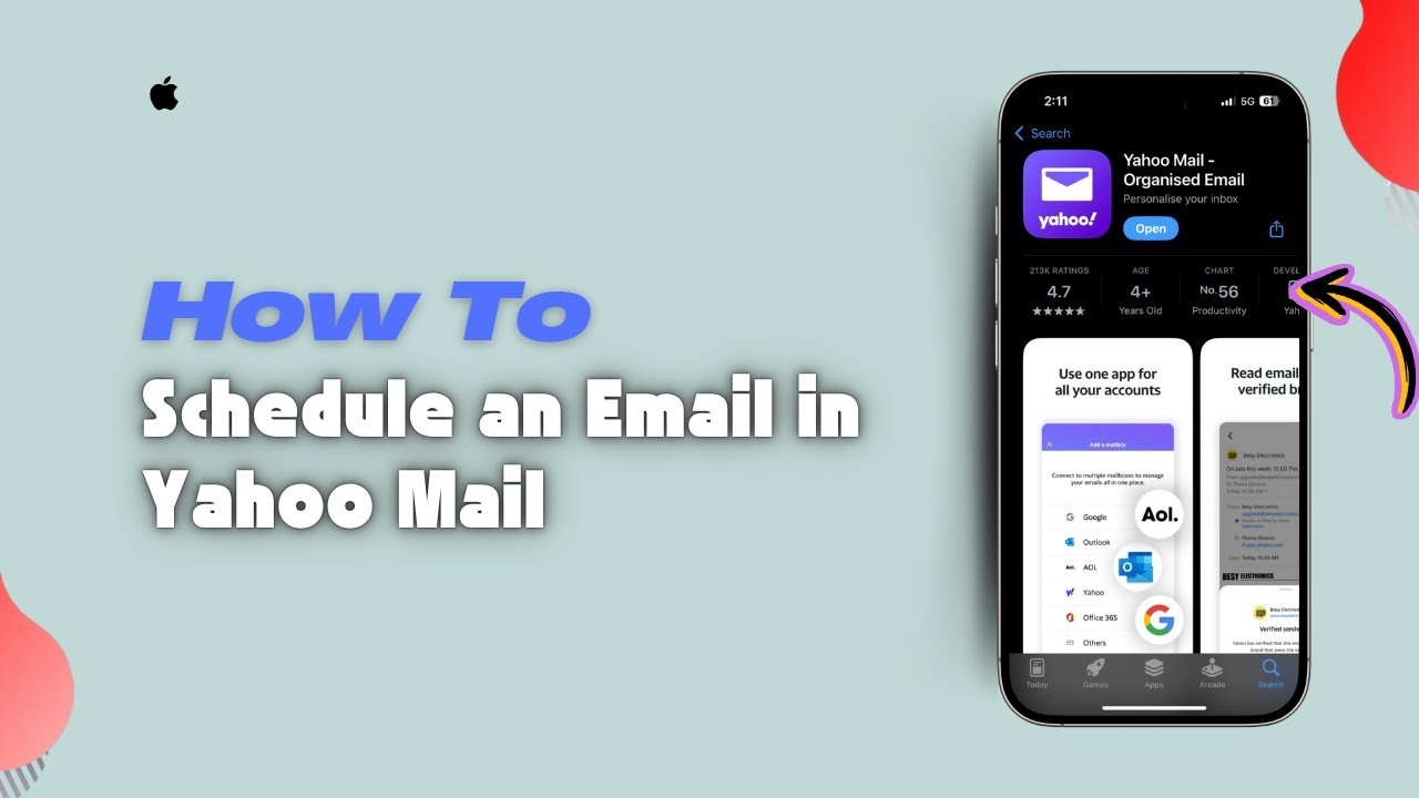 How to Schedule an Email in Yahoo Mail