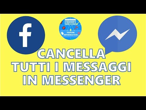 Video: Come Eliminare Tutti I Messaggi In Un Contatto