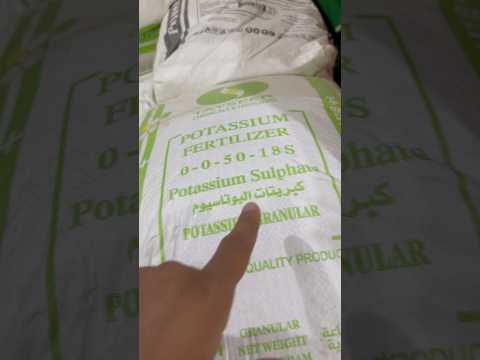 اسمدة البوتاسيوم