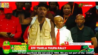 Shebeshxt Full performance @EFF tshela thupa rally|kedishit malume|ambulance|hawiweng|encouragement