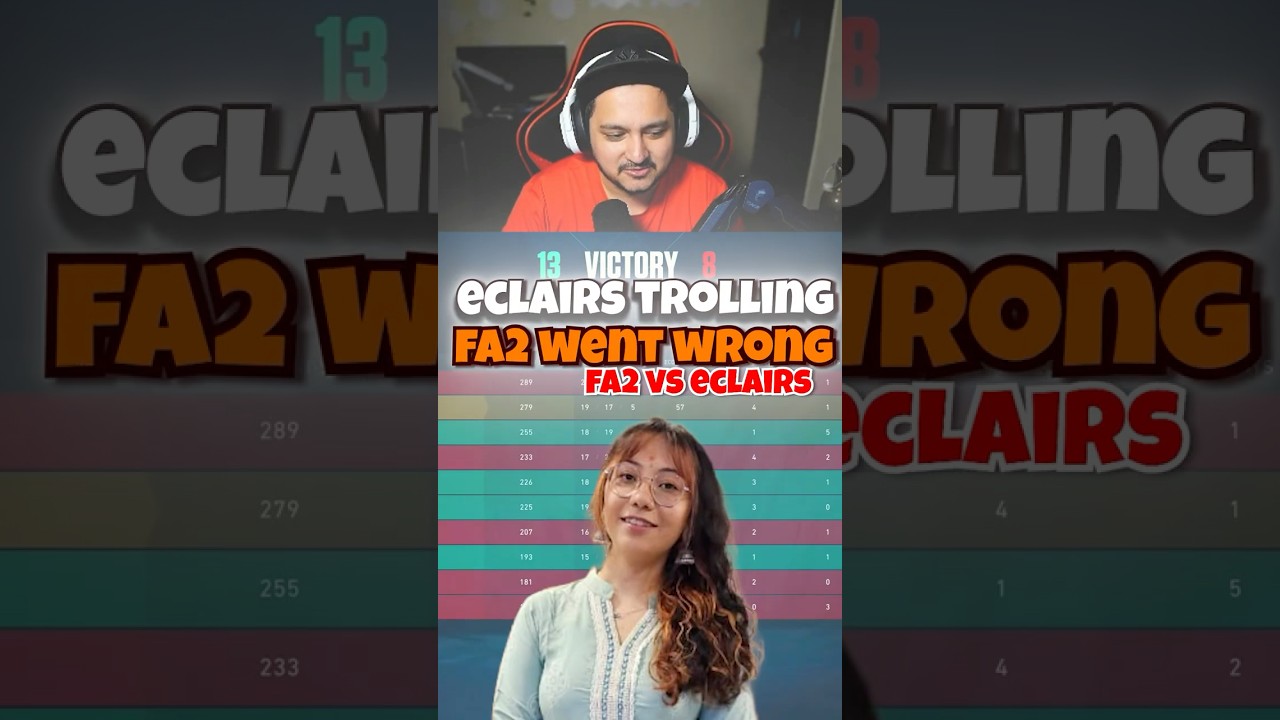 eclairs trolling fa2 went wrong 🤣😂ft ⁨