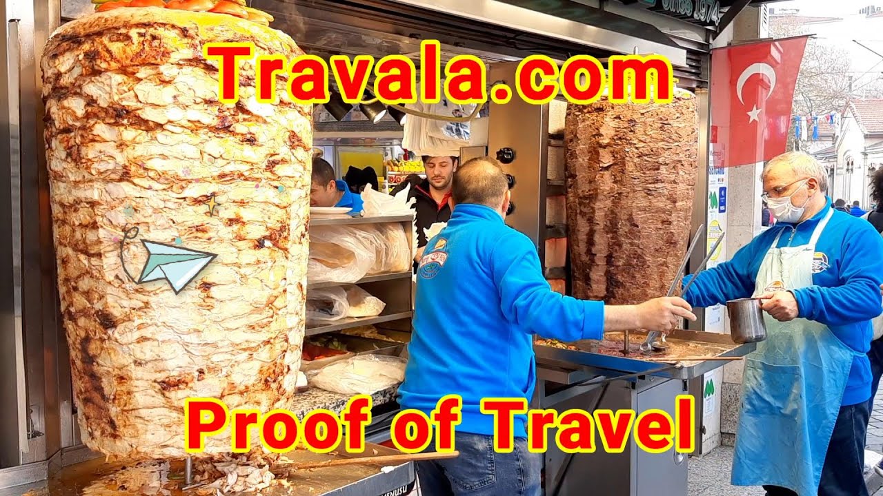 Experience with Travala.com | Proof of Travel | Istanbul Döner | Taksim Döner | Turkish Döner