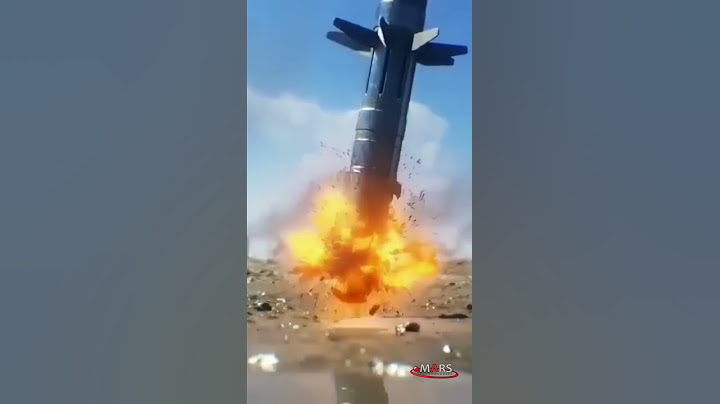 كيف ينفجر الصاروخ بعد قذفة ؟