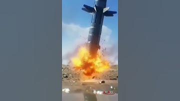 كيف ينفجر الصاروخ بعد قذفة ؟