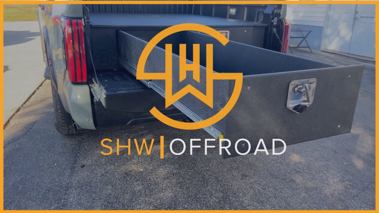 2023 Toyota Tundra TRD Pro Gets an SHW Offroad Drawer System