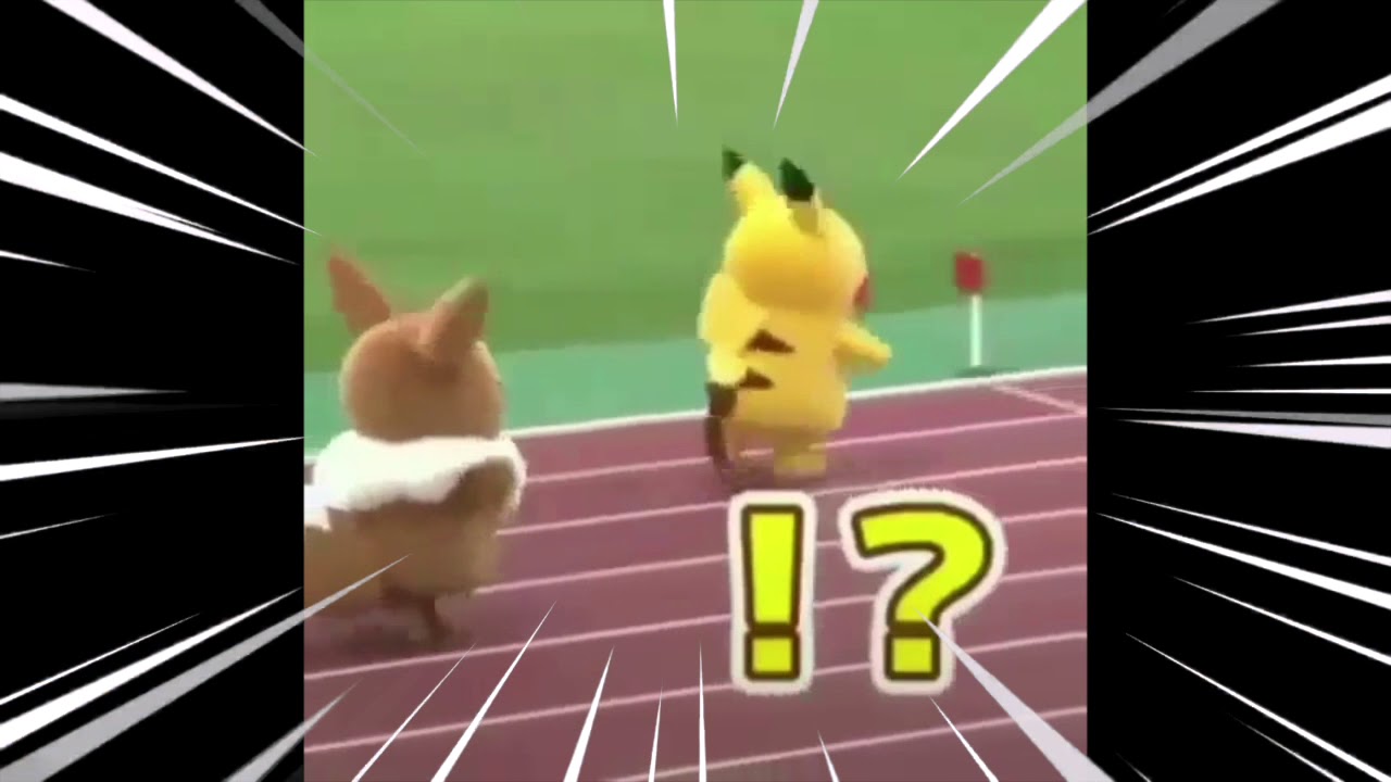 Pikachu R U N N I N G