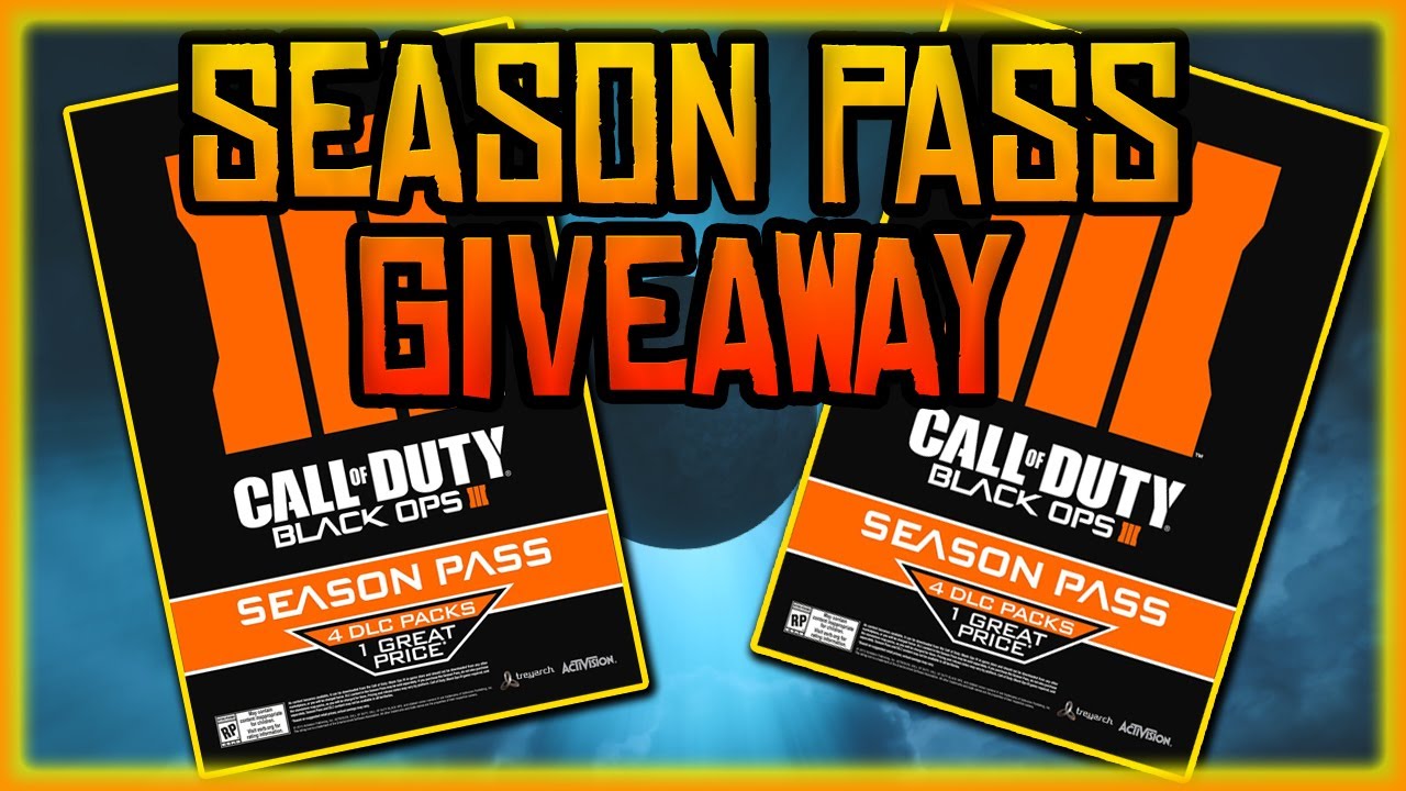 Black Ops 3 - SEASON PASS GIVEAWAY! (OVER)