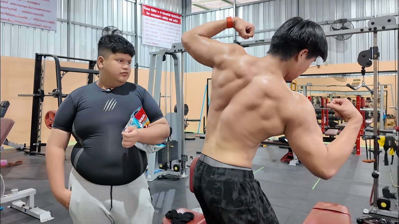 ผมจะแข่งเพาะกายครั้งแรก!! ให้น้องชายเป็นโค้ช