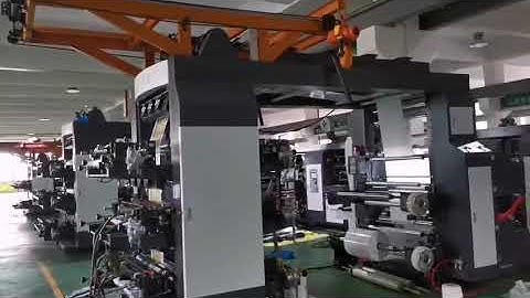 YTB-61000 6 color 1000mm high quality flexo printing machine machine