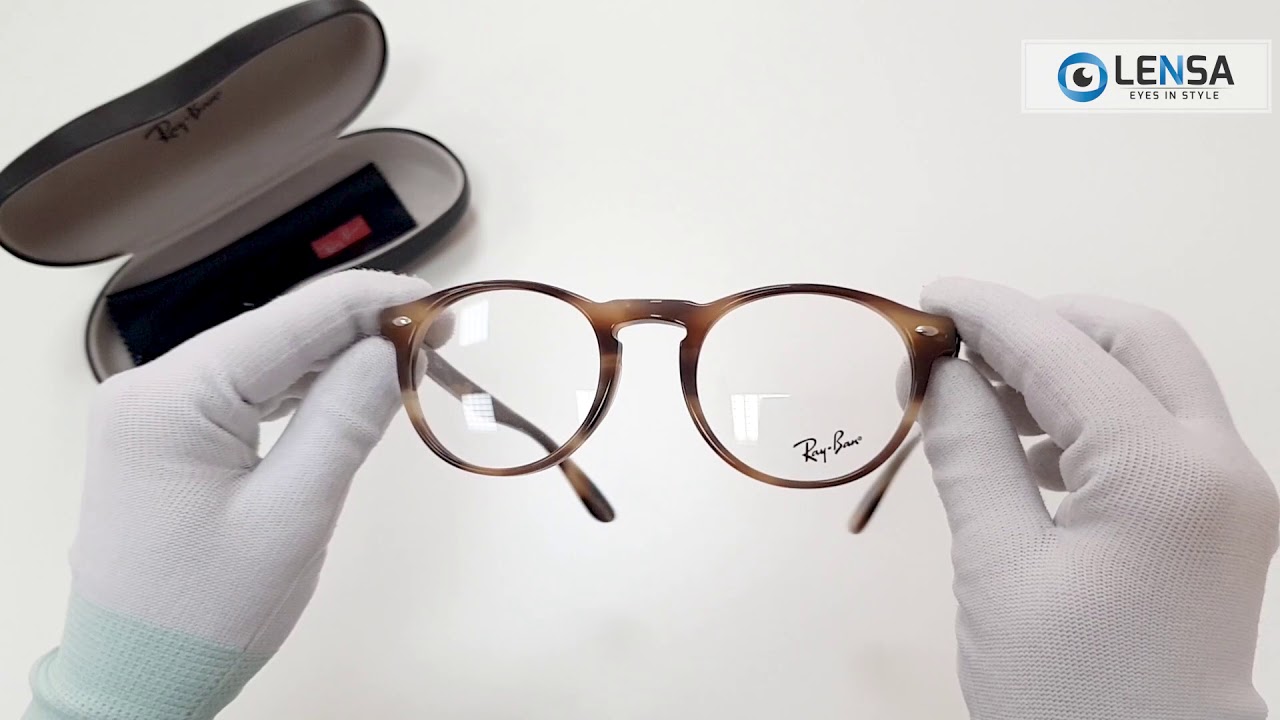 Unboxing rame ochelari de vedere barbati Ray-Ban RX5283 5775 – LENSA.RO