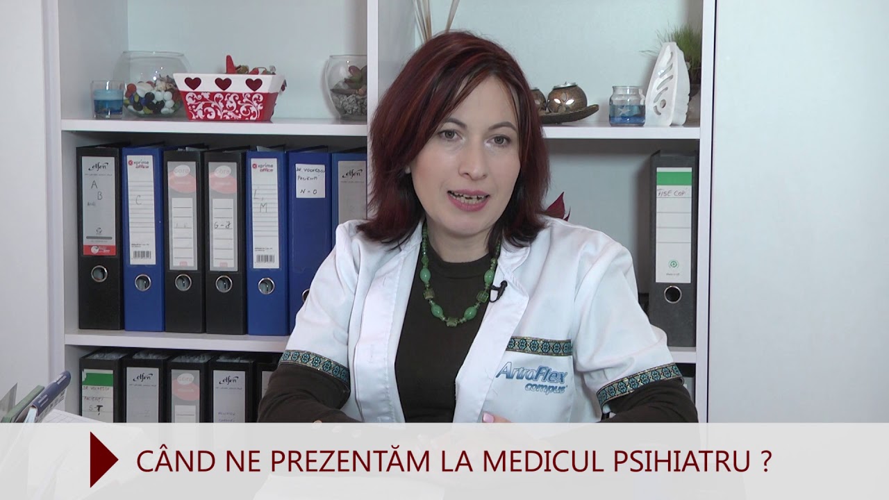 Cand ne prezentam la medicul psihiatru? Dr. Carmen Vochescu