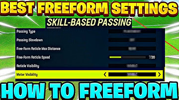 BEST FREE-FORM SETTINGS TO MASTER SKILLED-BASED PASSING IN MADDEN 23!! ELITE BREAKDOWN