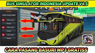 CARA PASANG TELOLET BASURI MP3 BUSSID UPDATE V4.5 screenshot 5