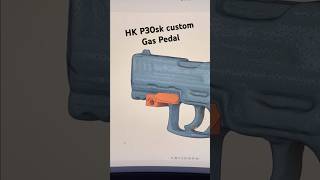 HKP30sk Gas Pedal (custom) #hk #3dscanning #cnc #diy
