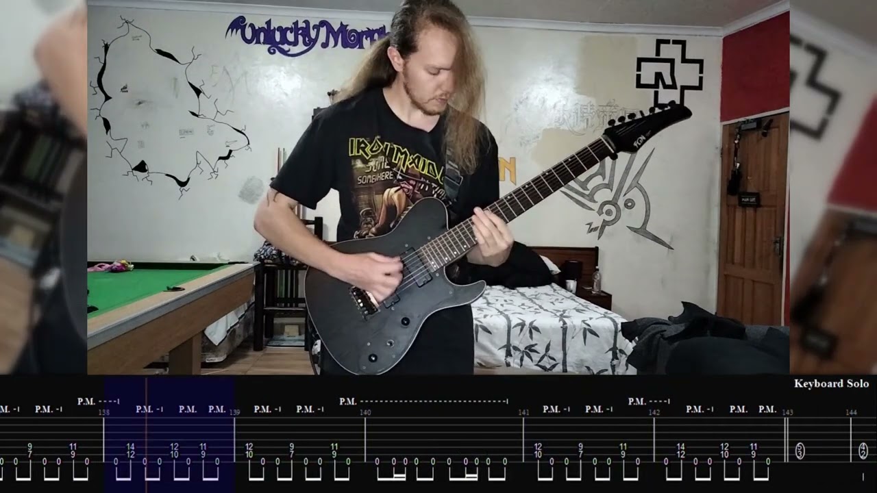 Galneryus - Blast Of Hell (Guitar Cover + Tabs)
