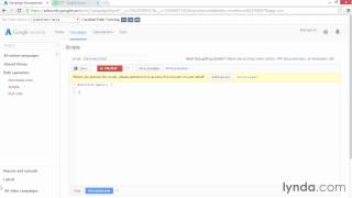 02 06 Using AdWords scripts
