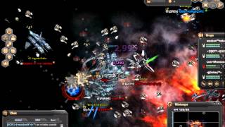 Dark Orbit ag2 Jσќєя· with VRU vs 300, MMO, EIC in space