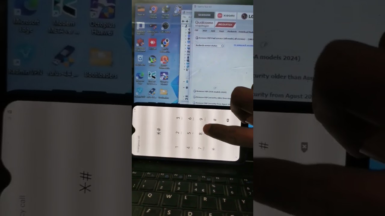 Samsung a50 frp 1 click | sassung a505 frp click sam frp tool free 