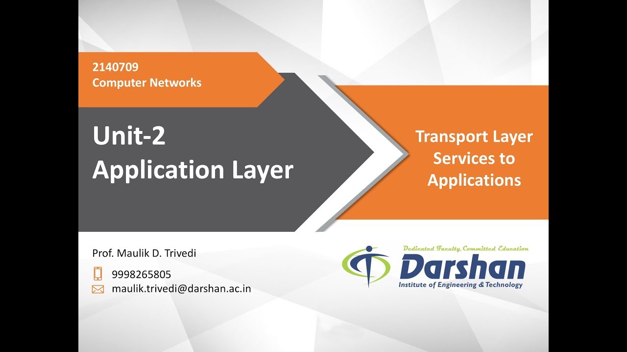 2.04 - Transport Layer Services to Applications - YouTube
