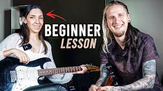 Teaching My Wife To SHRED! (4 Beginner Exercises) by BERNTH Guitar Academy 43,922 views 3 weeks ago 15 minutes