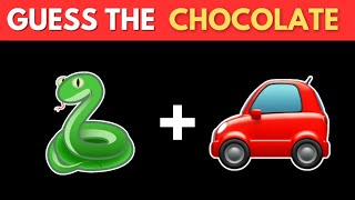 Guess The Chocolate By Emoji 🍫 | Emoji Quiz