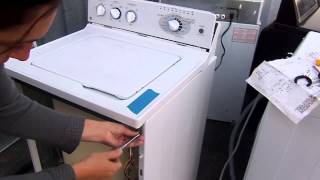 Testing an older model GE washer lid switch with no adapter