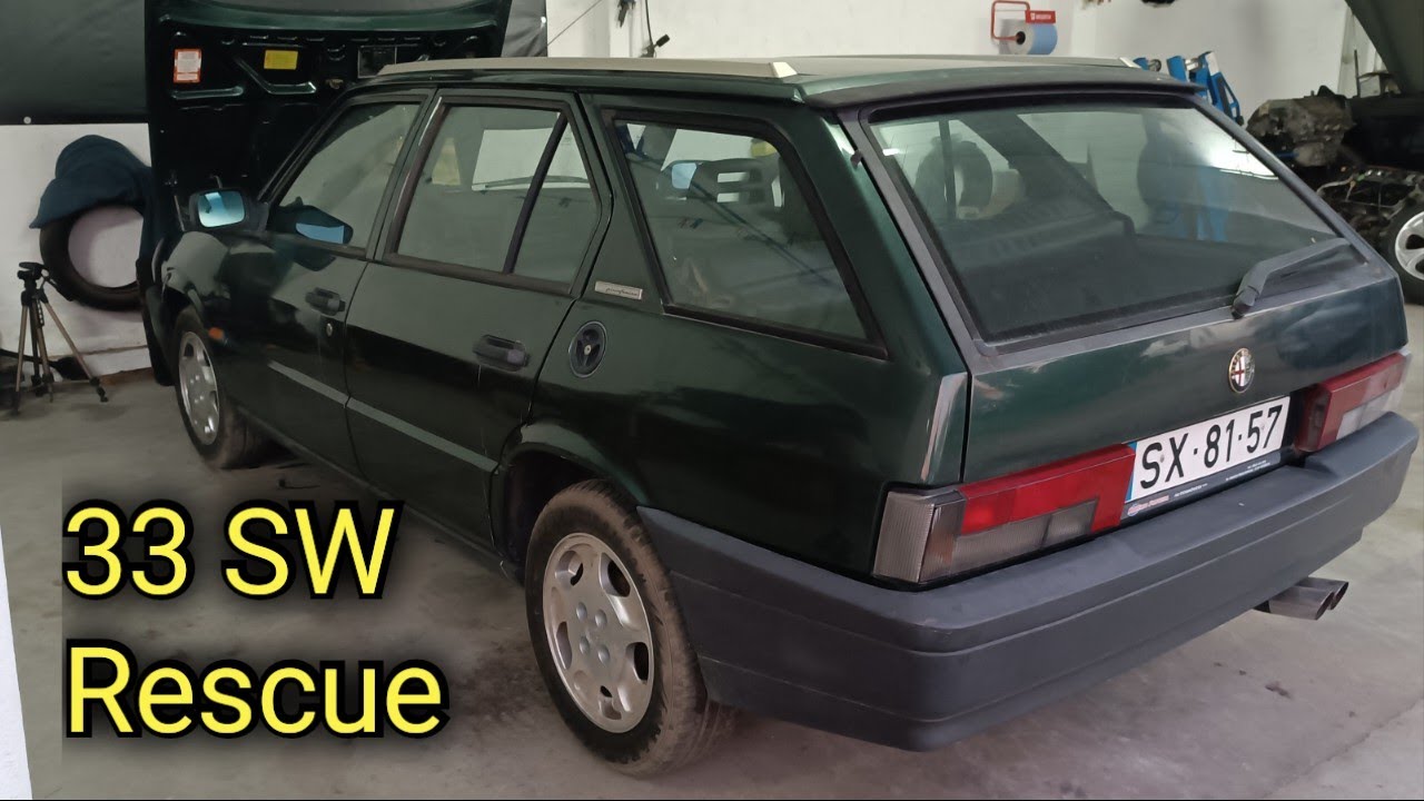 Alfa Romeo 33 Sport Wagon 1.3 Double Carbs! Rescue and Repairs