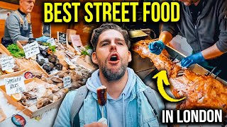 INCREDIBLE STREET FOOD MARKET IN LONDON - Borough Market in London