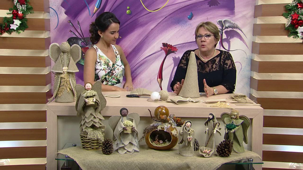 Mulher.com - 06/12/2016 - Anjo de juta - Del Carmem P1