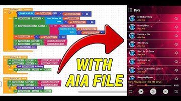 Create your own Music Player app for Free | Earn from Admob | Kodular Free aia file