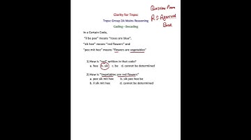 #CodingDecoding  #TnpscGroup2A Mains #reasoning