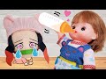 【寸劇】ネネちゃんは赤ちゃんになりたい！素敵なお姉ちゃんになって、赤ちゃん禰豆子のお世話できるかな？＊Nene Pretend nanny　教育