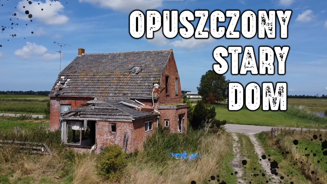 OPUSZCZONY STARY DOM W HOLANDII