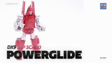 Transformer DX9 POWERGLIDE MP Masterpiece scale Robot toy video
