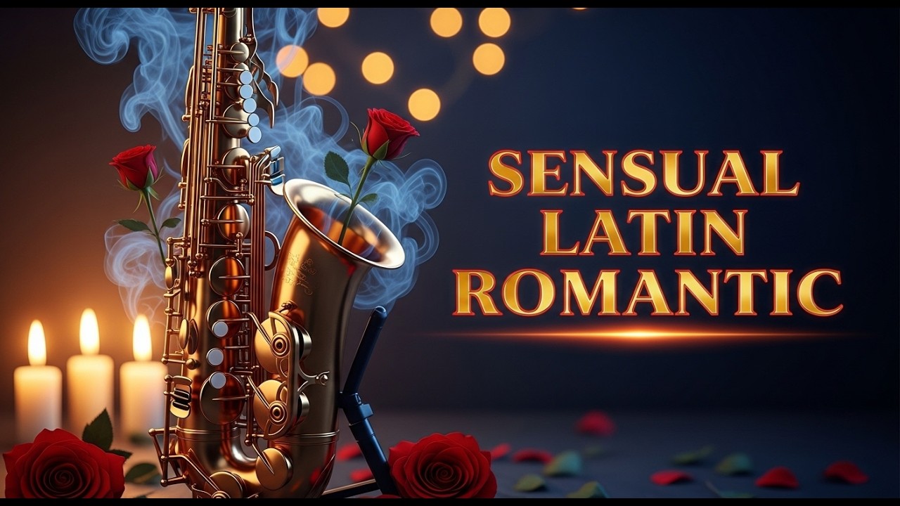 🎷 Sensual Latin Romantic Sax EN VIVO 🔴 Boleros Íntimos para la Noche
