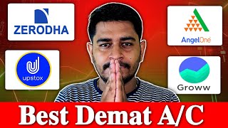 Best Demat Account in India 2025: Groww vs Upstox vs Zerodha vs mStock vs Fyers vs Dhan vs INDmoney