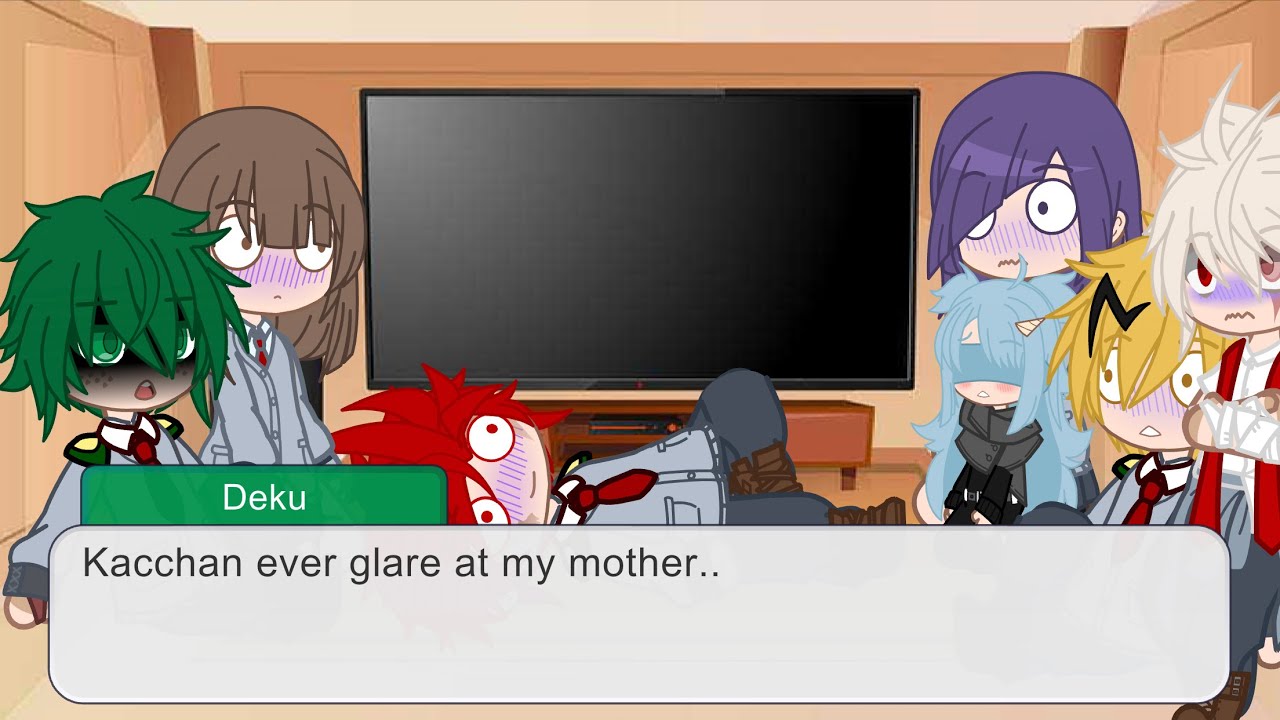 MHA character React to Bakugo rating his classmates Gacha club/MHA/My Au/request