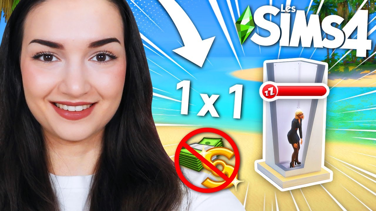 SURVIVRE ENFERMÉE DANS 1 CARREAU ! 😈 | Challenge Sims 4