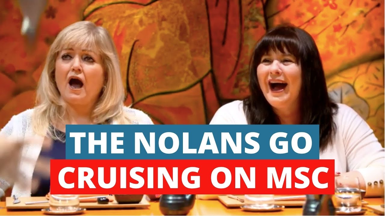 MSC Grandiosa ospita la nuova serie TV "The Nolans Go Cruising" - YouTube
