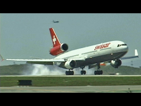 Swissair MD11s at LAX (1999)