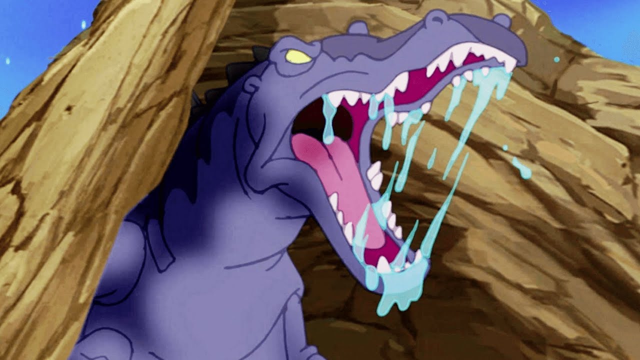 Fuja do Dente Afiado Faminto! | Em Busca do Vale Encantado Em Português