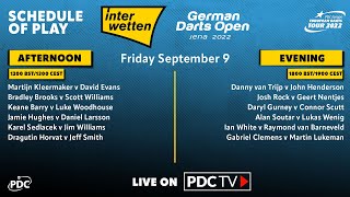 PDC German Darts Open 2022 Round 1 Gabriel Clemens v Martin Lukeman 2022 09 09 HUN