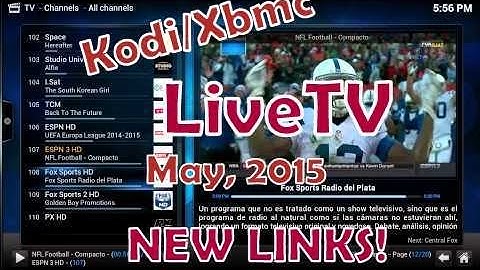 KODI/Xbmc IPTV (LiveTV) MAY, 2015 **ALL COUNTRIES***