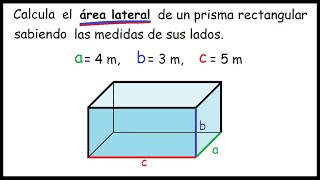 Lateral surface area of a cuboid