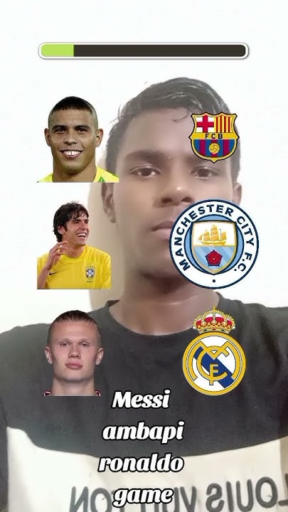 Messi ambapi ronaldo game @LeoMessi @CristianoRonaldoYouTube @ambapi ...