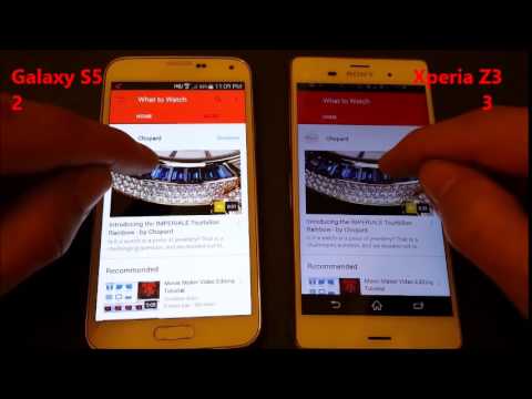 Samsung Galaxy S5 vs Sony Xperia Z3: 116 dati a confronto
