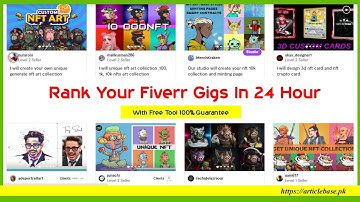 How To Rank Your Fiverr Gigs in 24 hour with Free Tool