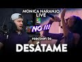 Monica Naranjo Desátame Reaction Tour Minage LIVE (NO FREAKING WAY!)  | Dereck Reacts