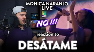 Monica Naranjo Desátame Reaction Tour Minage LIVE (NO FREAKING WAY!) | Dereck Reacts