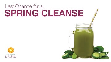 Last Chance for a Spring Cleanse | Dr. John Douillard